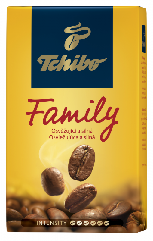 Tchibo Family káva mletá 250g. 2,09 € s DPH