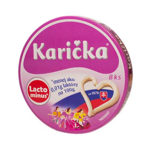 Karička Lacto Mínus tavený syr 120 g. / 1ks